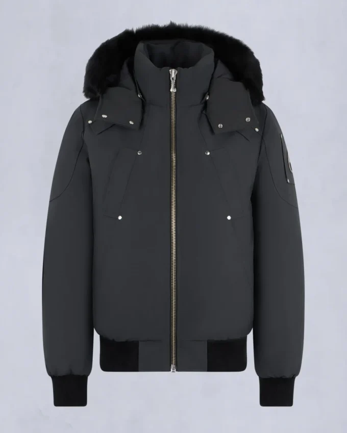 Original ballistisk bomberjakke med shearling-kant Original ballistisk bomberjakke med shearling-kant