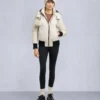 Original Debbie Shearling Trim Bomber Jacket