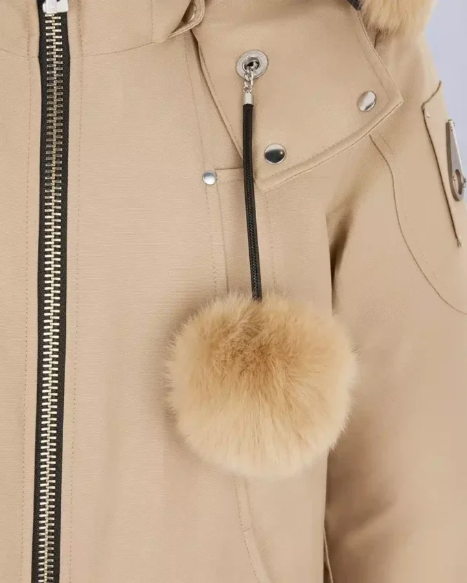 Original Debbie Shearling Trim Bomber Jacket