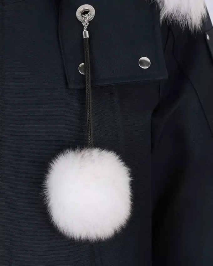 Original Debbie Shearling Trim Bomber Jacket