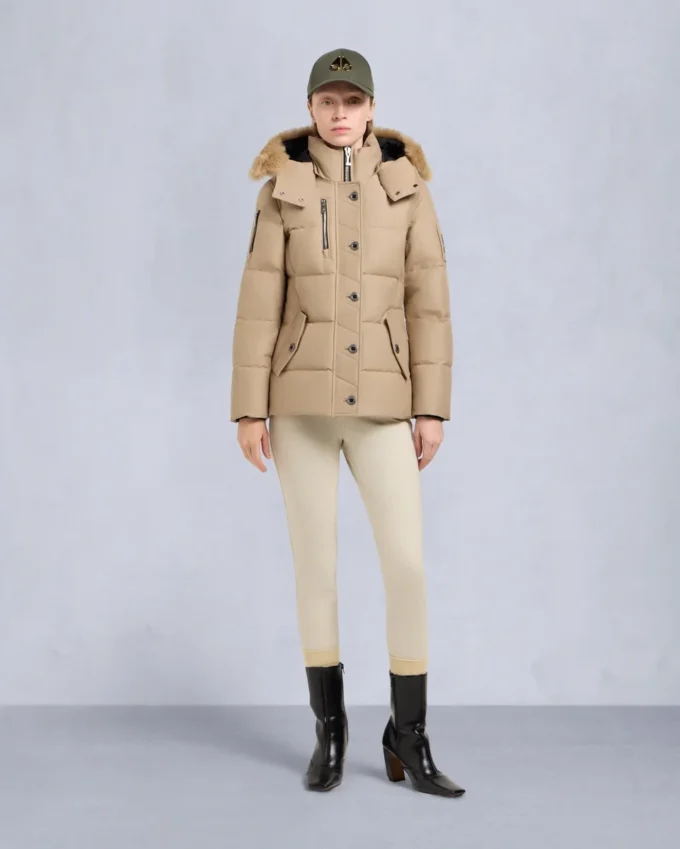 Original shearling-kant 3Q-jakke