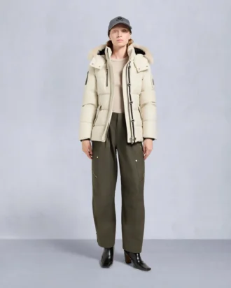 Original shearling-kant 3Q-jakke