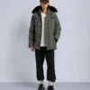 Original shearling-kant 3Q-jakke