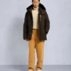 Original shearling-kant 3Q-jakke