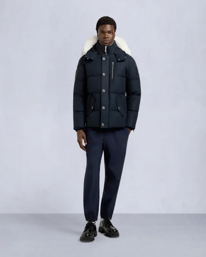 Original shearling-kant 3Q-jakke