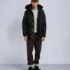 Original shearling-kant 3Q-jakke