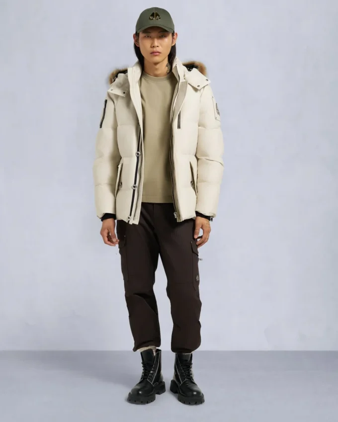 Original shearling-kant 3Q-jakke