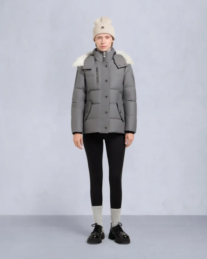 Original shearling-kant 3Q-jakke