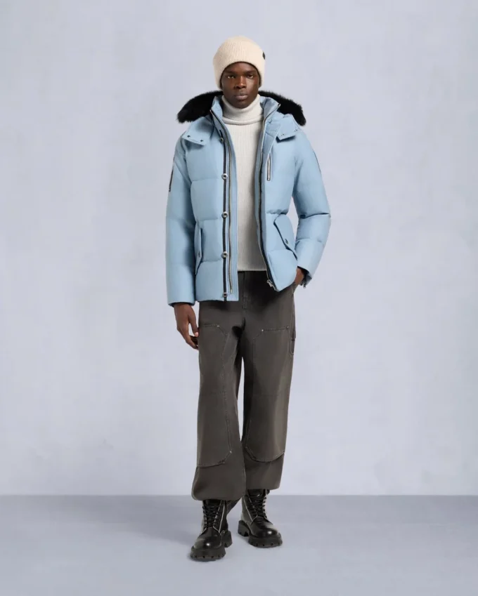 Original shearling-kant 3Q-jakke