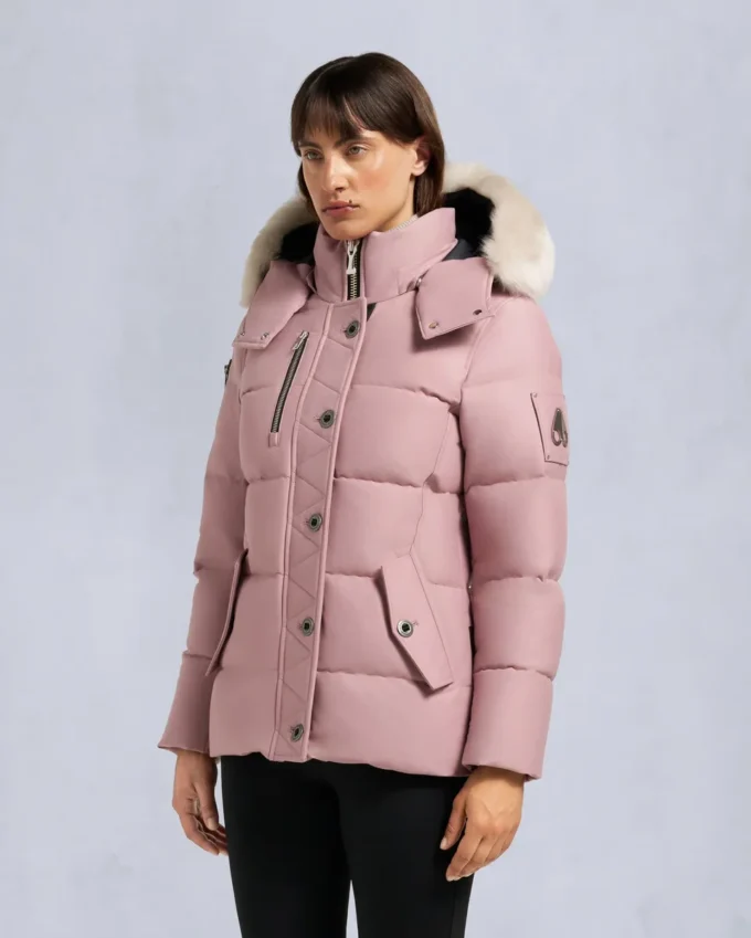 Original shearling-kant 3Q-jakke
