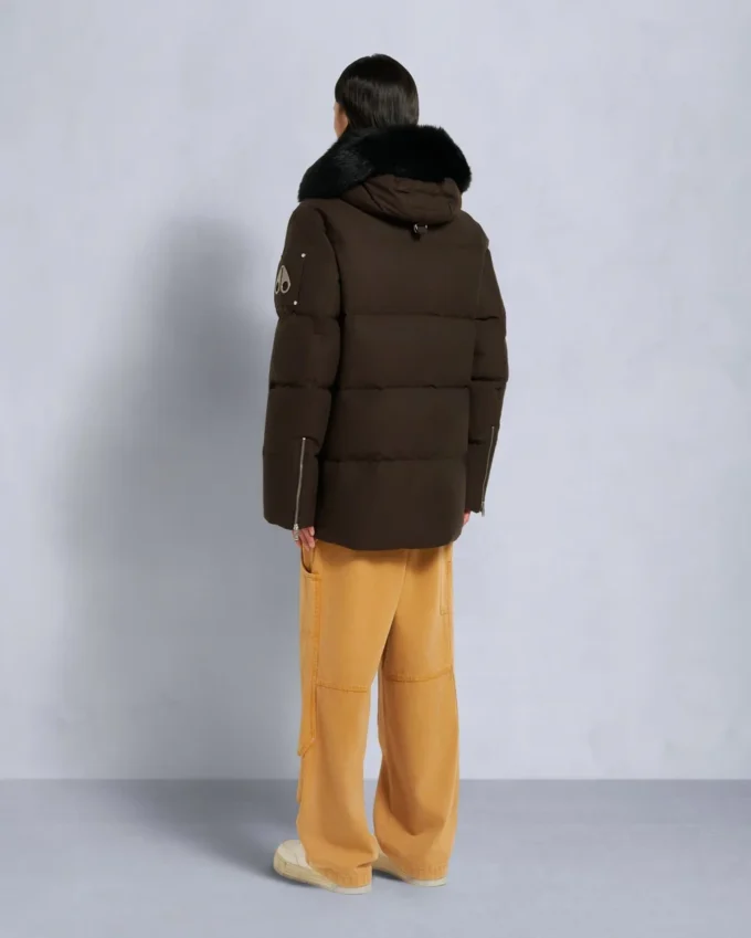 Original shearling-kant 3Q-jakke