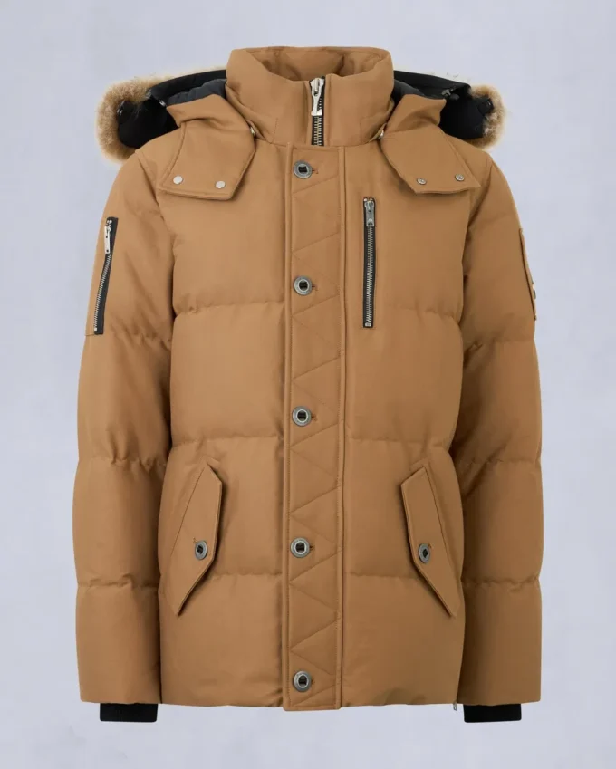 Original shearling-kant 3Q-jakke