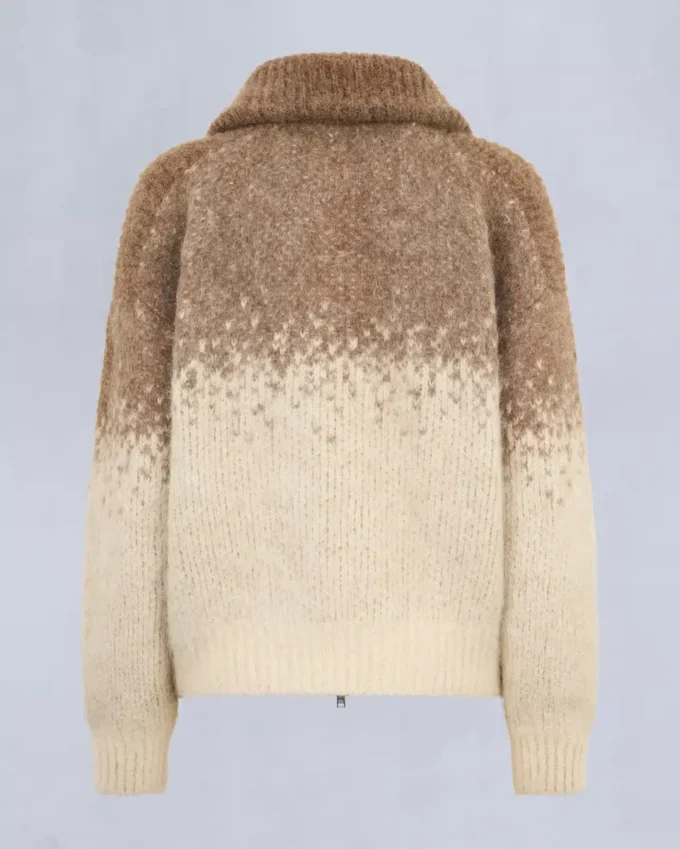 Palmer genser med gjennomgående glidelås