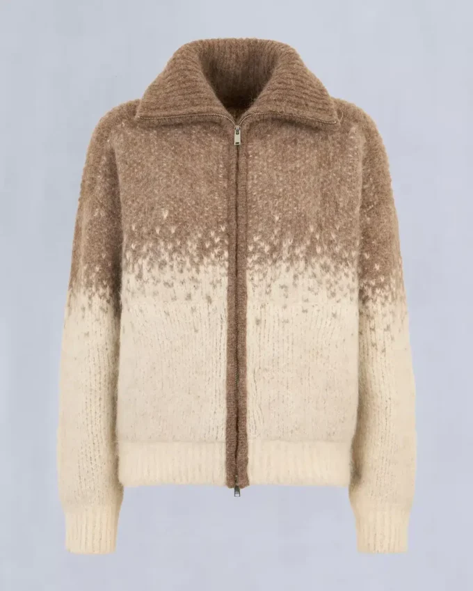 Palmer genser med gjennomgående glidelås