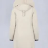 Parkas med shearling-kant