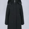 Parkas med shearling-kant