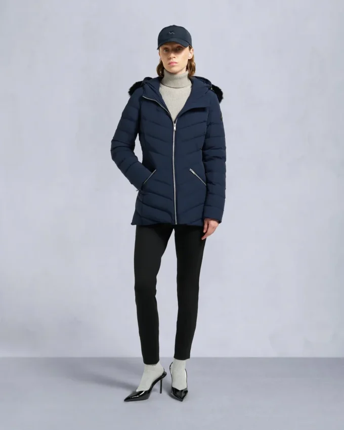 Roselawn jakke med shearling-kant