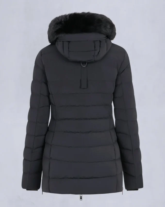 Roselawn jakke med shearling-kant