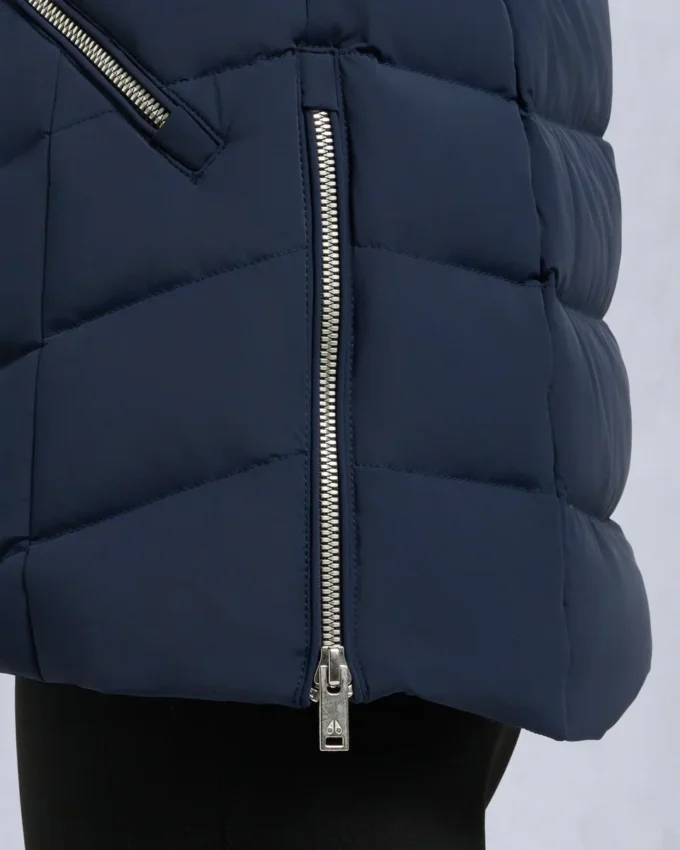 Roselawn jakke med shearling-kant