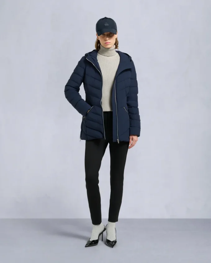 Roselawn jakke med shearling-kant