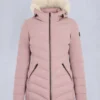 Roselawn jakke med shearling-kant