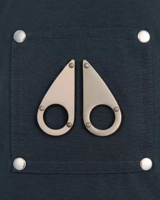 Unisex bomberjakke for barn med original shearling-kant