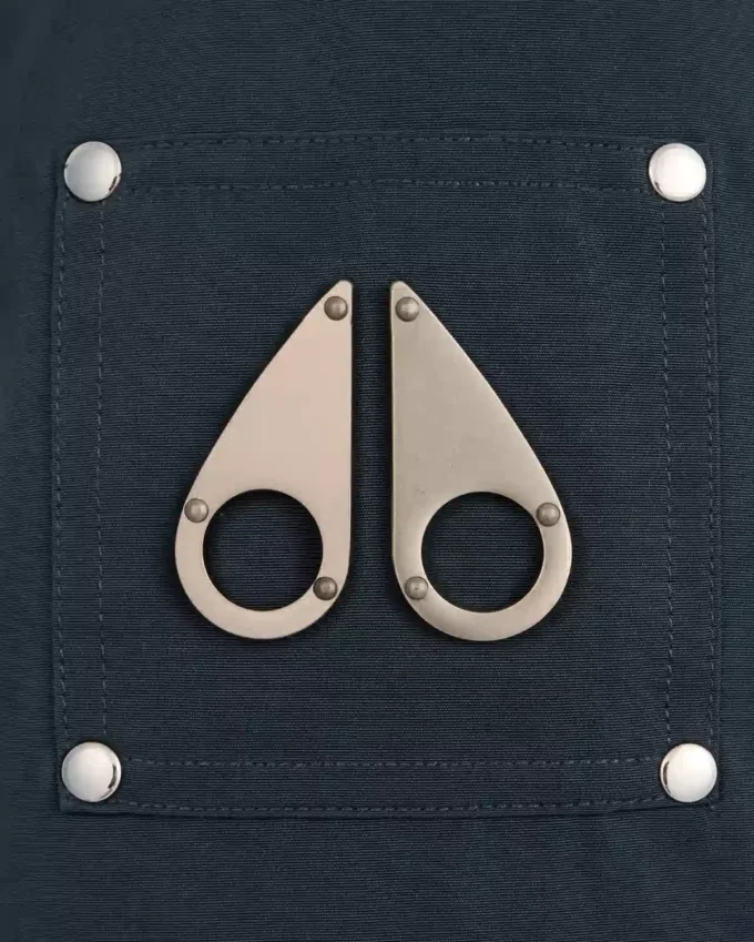 Unisex bomberjakke for barn med original shearling-kant