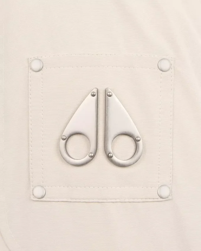 Unisex bomberjakke for barn med original shearling-kant