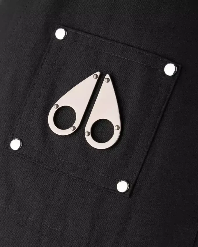 Unisex bomberjakke for barn med original shearling-kant