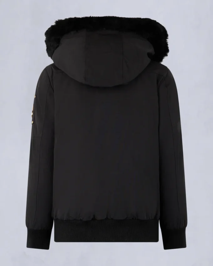 Unisex Original Gold Series shearling-trimmet bomberjakke for barn