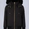 Unisex Original Gold Series shearling-trimmet bomberjakke for barn