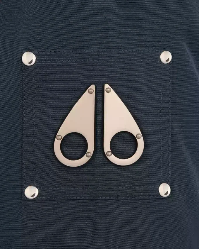 Unisex parkas for barn med shearling-kant