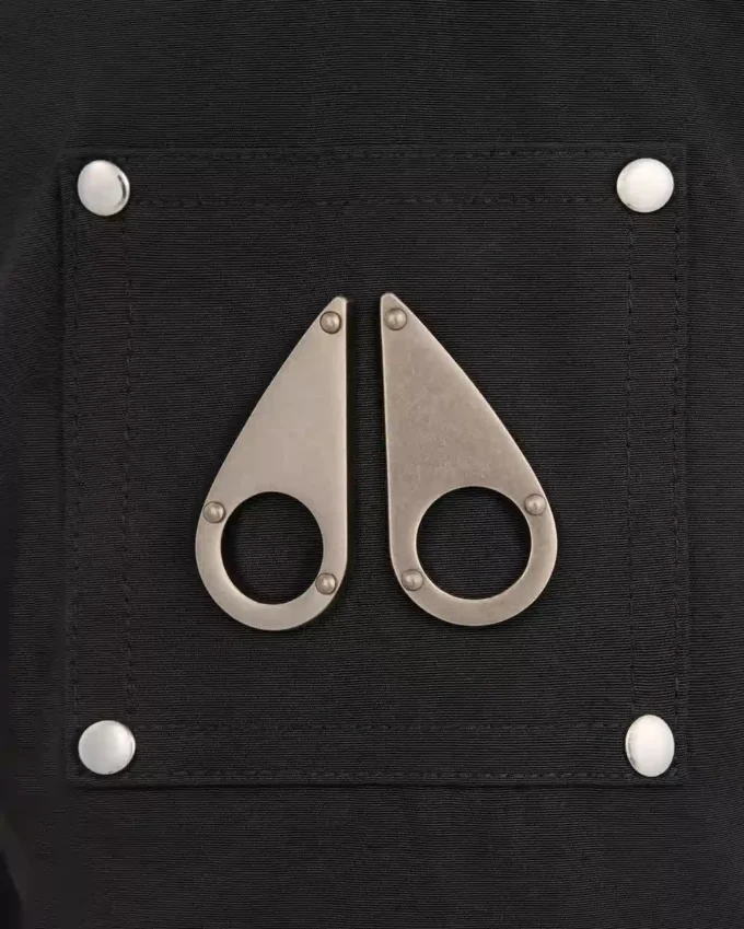 Unisex parkas for barn med shearling-kant